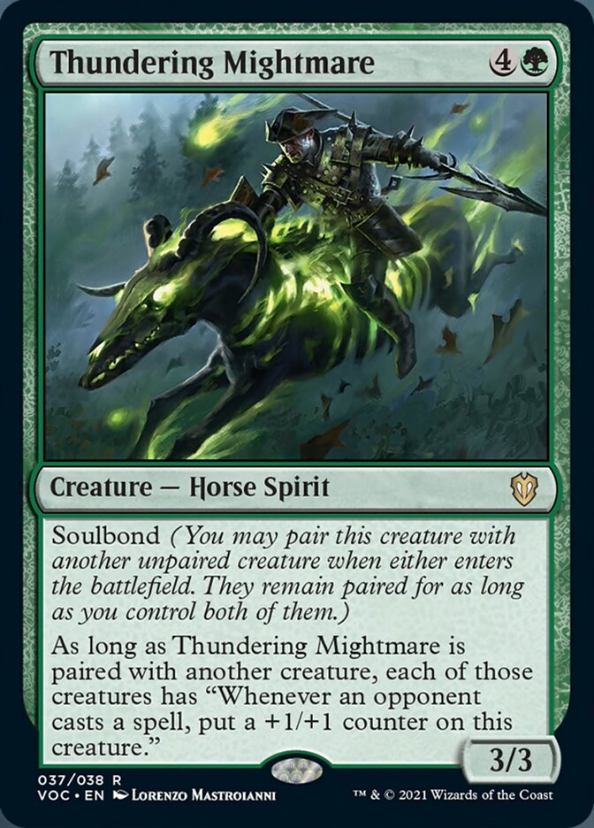 Thundering Mightmare [Innistrad: Crimson Vow Commander] | Exor Games Summserside