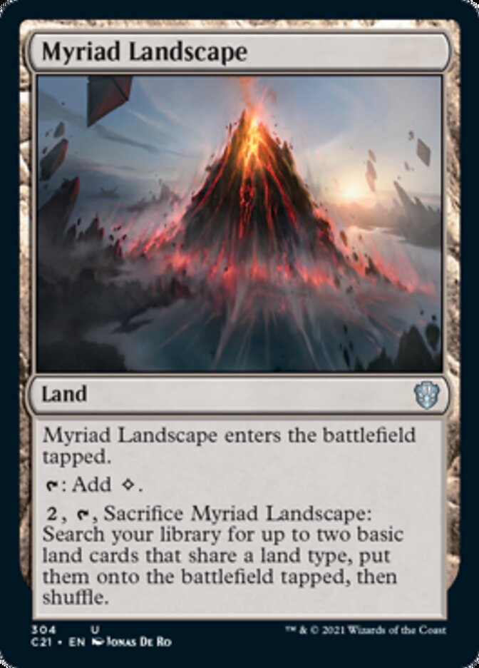 Myriad Landscape [Commander 2021] | Exor Games Summserside