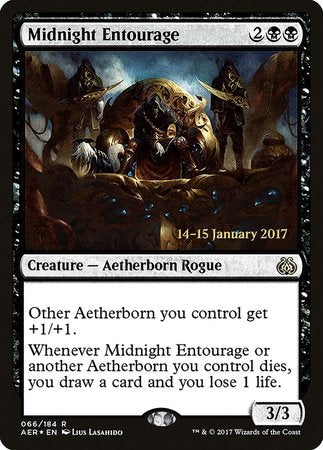 Midnight Entourage [Aether Revolt Promos] | Exor Games Summserside