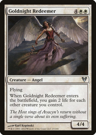 Goldnight Redeemer [Avacyn Restored] | Exor Games Summserside