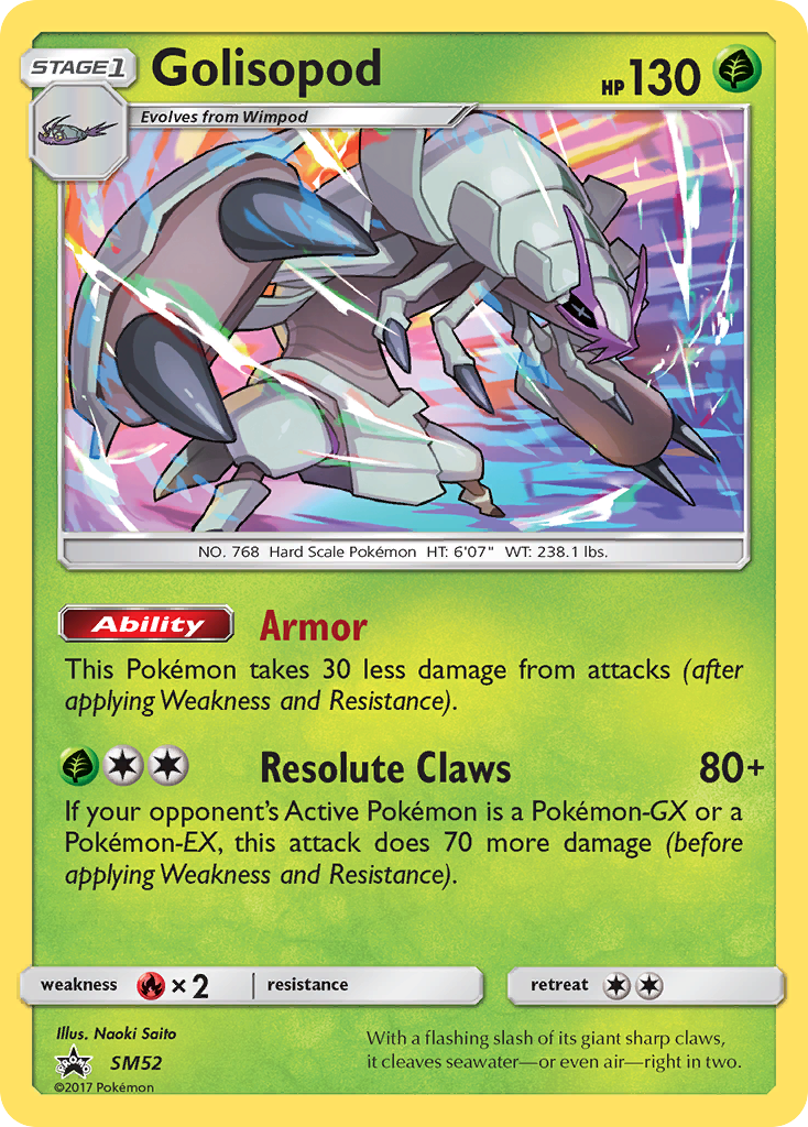 Golisopod (SM52) [Sun & Moon: Black Star Promos] | Exor Games Summserside