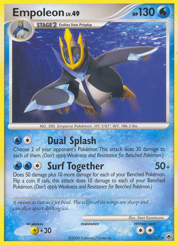 Empoleon (17/100) [Diamond & Pearl: Majestic Dawn] | Exor Games Summserside