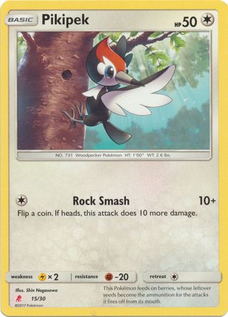 Pikipek (15/30) [Sun & Moon: Trainer Kit - Lycanroc] | Exor Games Summserside