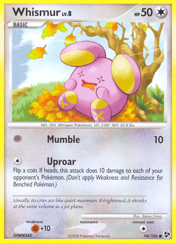 Whismur (94/106) [Diamond & Pearl: Great Encounters] | Exor Games Summserside