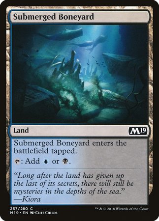 Submerged Boneyard [Core Set 2019] | Exor Games Summserside