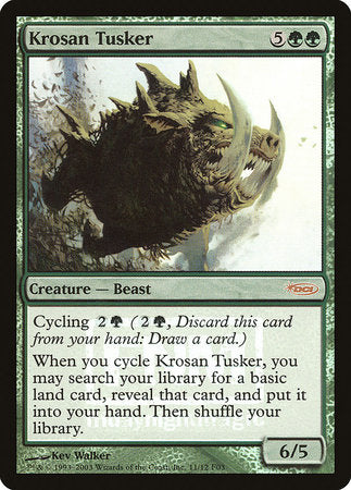 Krosan Tusker [Friday Night Magic 2003] | Exor Games Summserside