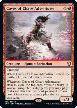 Caves of Chaos Adventurer [Commander Legends: Battle for Baldur's Gate] | Exor Games Summserside