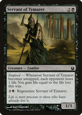 Servant of Tymaret [Born of the Gods] | Exor Games Summserside