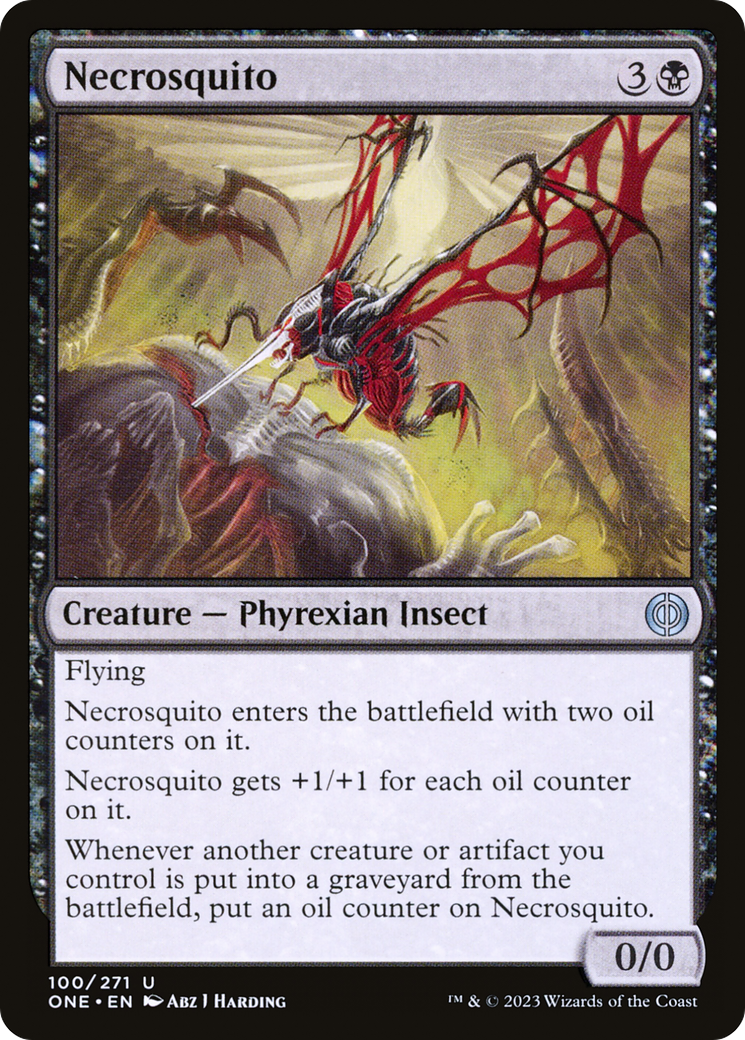 Necrosquito [Phyrexia: All Will Be One] | Exor Games Summserside