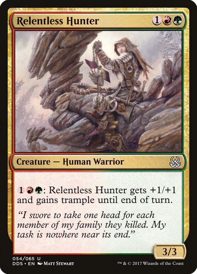 Relentless Hunter [Duel Decks: Mind vs. Might] | Exor Games Summserside