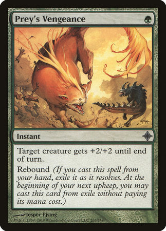 Prey's Vengeance [Rise of the Eldrazi] | Exor Games Summserside