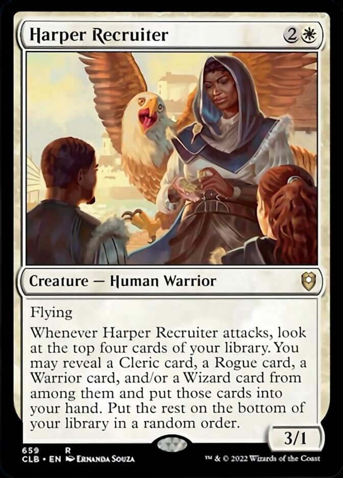 Harper Recruiter [Commander Legends: Battle for Baldur's Gate] | Exor Games Summserside