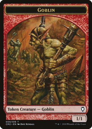 Goblin Token [Commander Anthology Volume II Tokens] | Exor Games Summserside