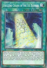 Freezing Chains of the Ice Barrier [SDFC-EN028] Common | Exor Games Summserside