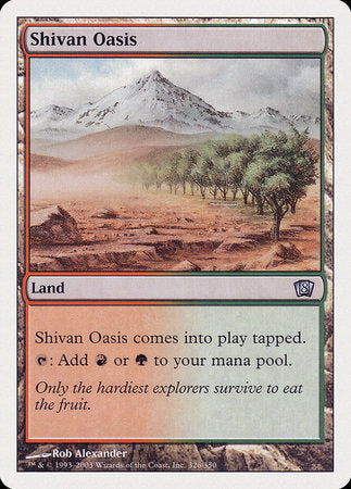 Shivan Oasis [Eighth Edition] | Exor Games Summserside