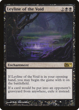 Leyline of the Void [Magic 2011] | Exor Games Summserside