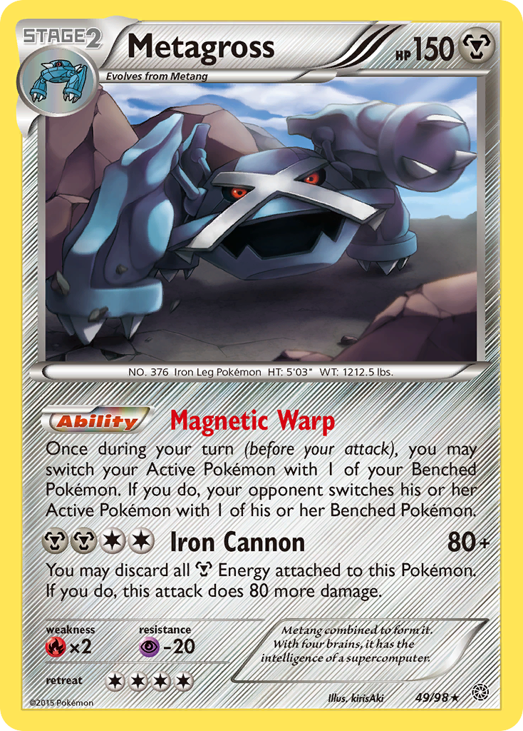 Metagross (49/98) [XY: Ancient Origins] | Exor Games Summserside