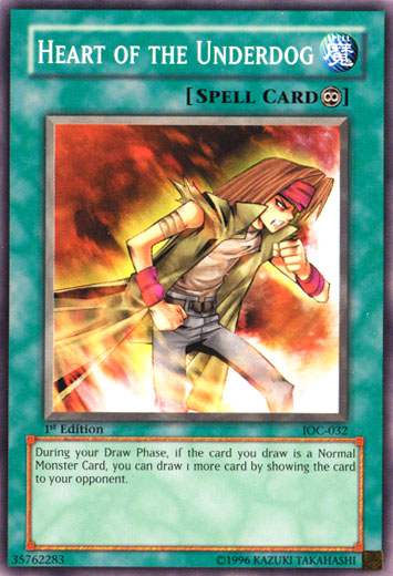 Heart of the Underdog [IOC-032] Common | Exor Games Summserside