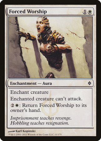 Forced Worship [New Phyrexia] | Exor Games Summserside
