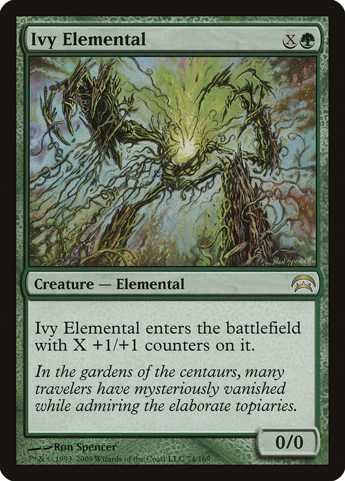 Ivy Elemental [Planechase] | Exor Games Summserside