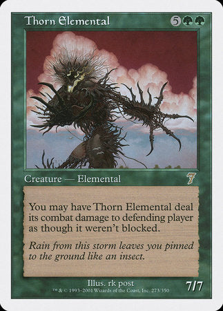 Thorn Elemental [Seventh Edition] | Exor Games Summserside