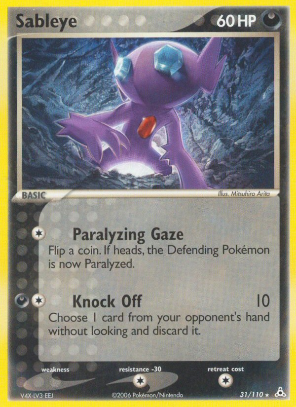 Sableye (31/110) [EX: Holon Phantoms] | Exor Games Summserside