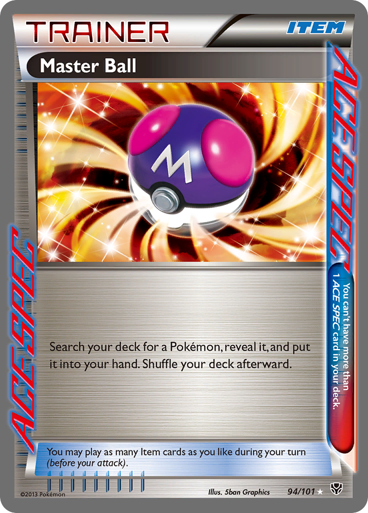 Master Ball (94/101) [Black & White: Plasma Blast] | Exor Games Summserside