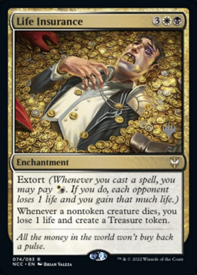 Life Insurance (Promo Pack) [Streets of New Capenna Commander Promos] | Exor Games Summserside