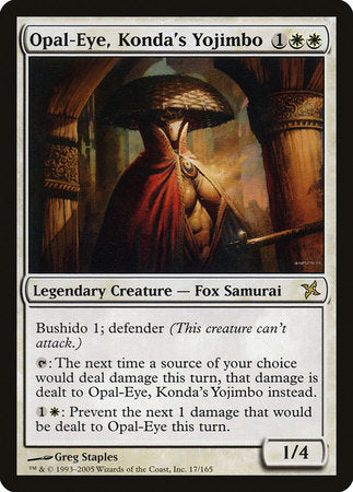 Opal-Eye, Konda's Yojimbo [Betrayers of Kamigawa] | Exor Games Summserside