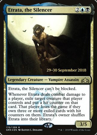 Etrata, the Silencer [Guilds of Ravnica Promos] | Exor Games Summserside