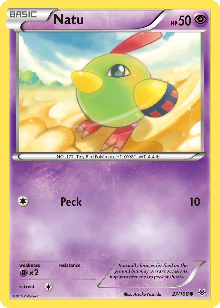 Natu (27/108) [XY: Roaring Skies] | Exor Games Summserside