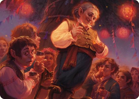 Bilbo, Retired Burglar Art Card [The Lord of the Rings: Tales of Middle-earth Art Series] | Exor Games Summserside