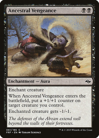 Ancestral Vengeance [Fate Reforged] | Exor Games Summserside