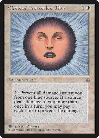 Circle of Protection: Blue [Ice Age] | Exor Games Summserside