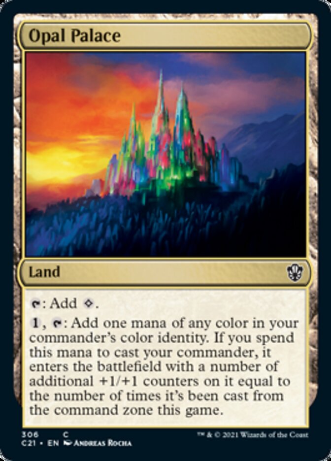 Opal Palace [Commander 2021] | Exor Games Summserside