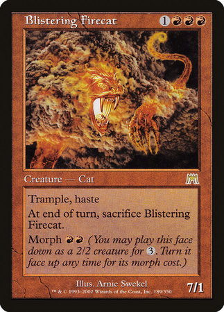 Blistering Firecat [Onslaught] | Exor Games Summserside