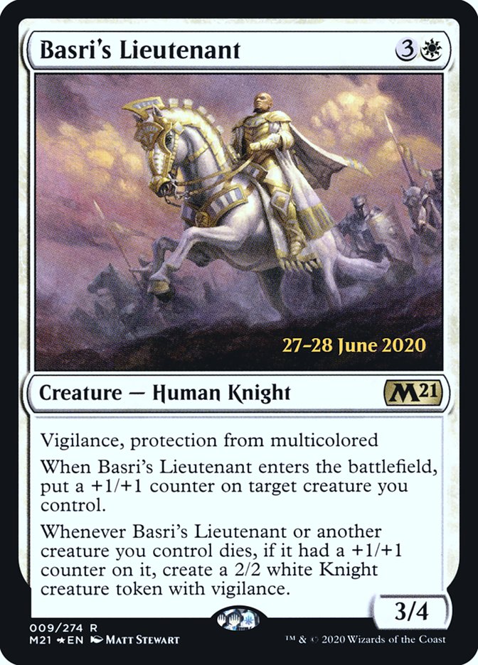 Basri's Lieutenant  [Core Set 2021 Prerelease Promos] | Exor Games Summserside