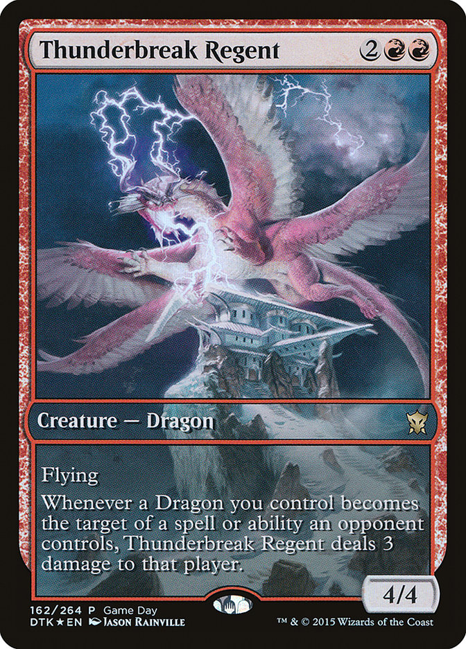 Thunderbreak Regent (Game Day) [Dragons of Tarkir Promos] | Exor Games Summserside