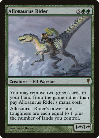 Allosaurus Rider [Coldsnap] | Exor Games Summserside