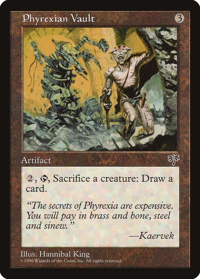 Phyrexian Vault [Mirage] | Exor Games Summserside