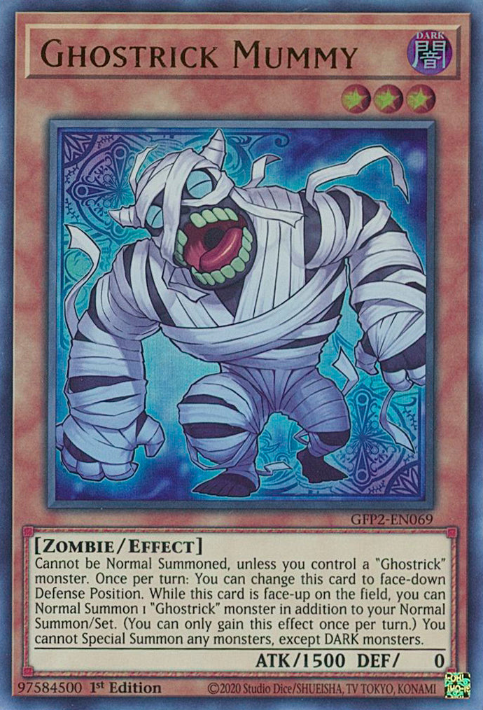 Ghostrick Mummy [GFP2-EN069] Ultra Rare | Exor Games Summserside