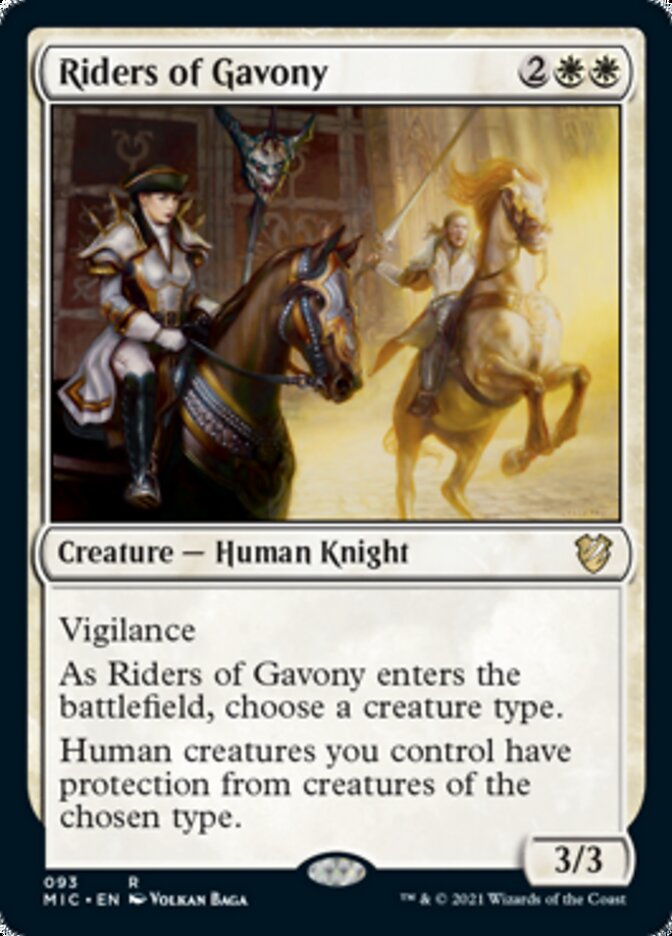 Riders of Gavony [Innistrad: Midnight Hunt Commander] | Exor Games Summserside