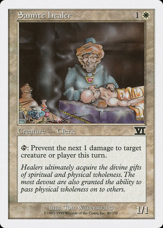 Samite Healer [Classic Sixth Edition] | Exor Games Summserside