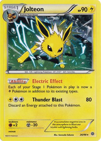 Jolteon (26/98) (Cosmos Holo) [XY: Ancient Origins] | Exor Games Summserside