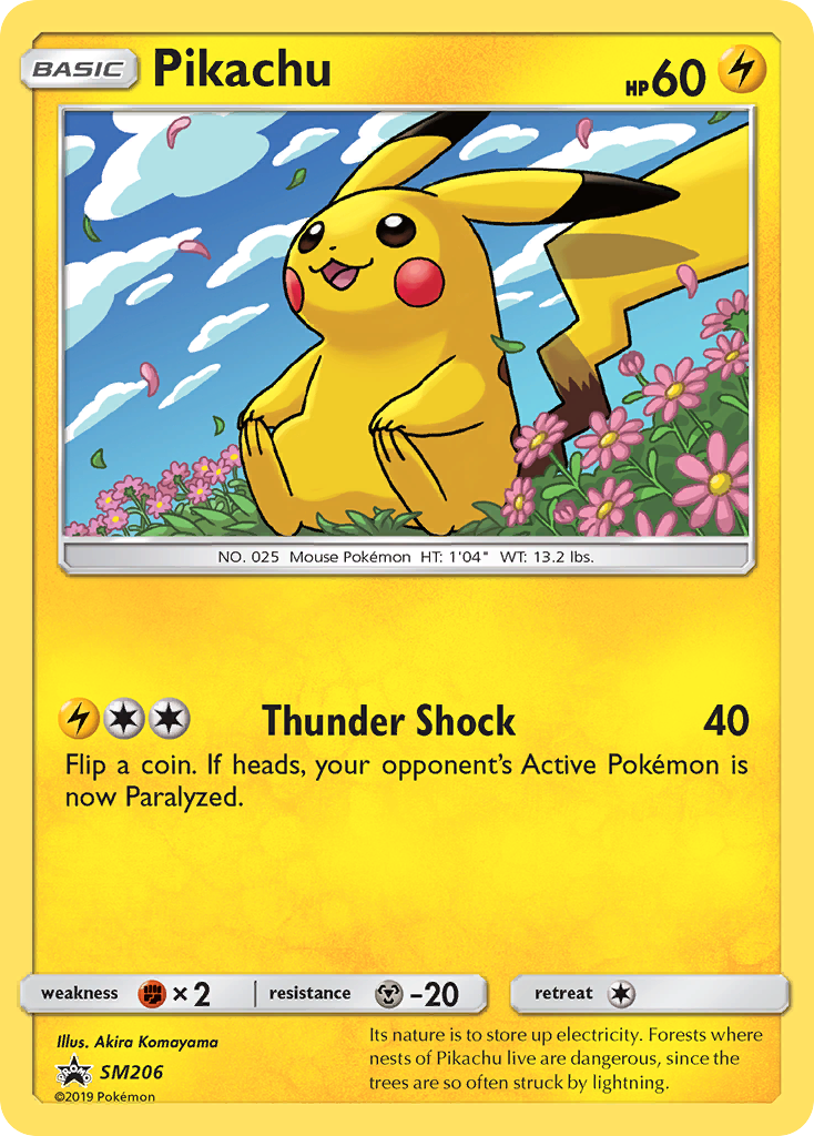 Pikachu (SM206) [Sun & Moon: Black Star Promos] | Exor Games Summserside