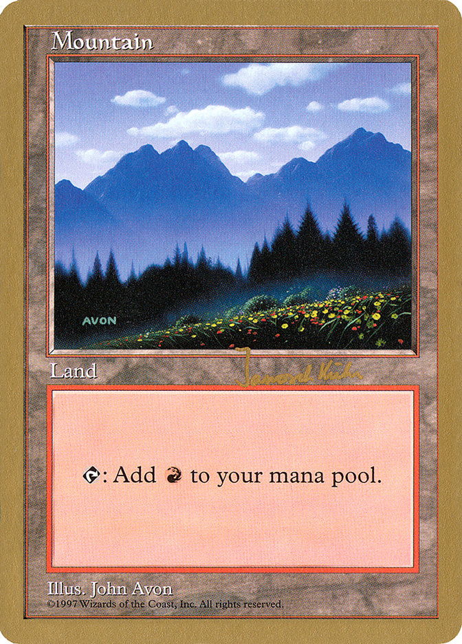 Mountain (jk445) (Janosch Kuhn) [World Championship Decks 1997] | Exor Games Summserside