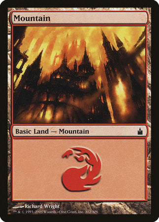 Mountain (302) [Ravnica: City of Guilds] | Exor Games Summserside