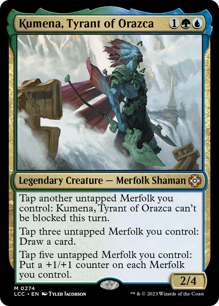 Kumena, Tyrant of Orazca [The Lost Caverns of Ixalan Commander] | Exor Games Summserside