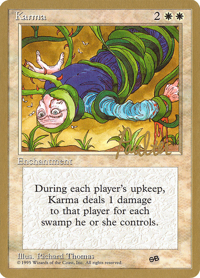 Karma (Preston Poulter) (SB) [Pro Tour Collector Set] | Exor Games Summserside