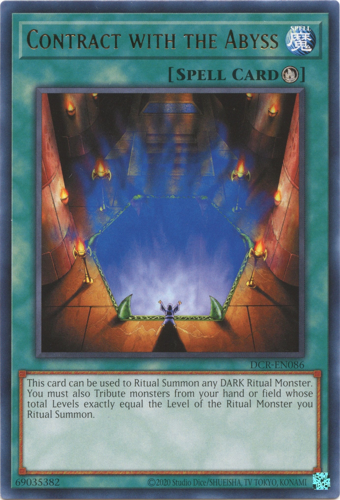 Contract with the Abyss (25th Anniversary) [DCR-EN086] Rare | Exor Games Summserside